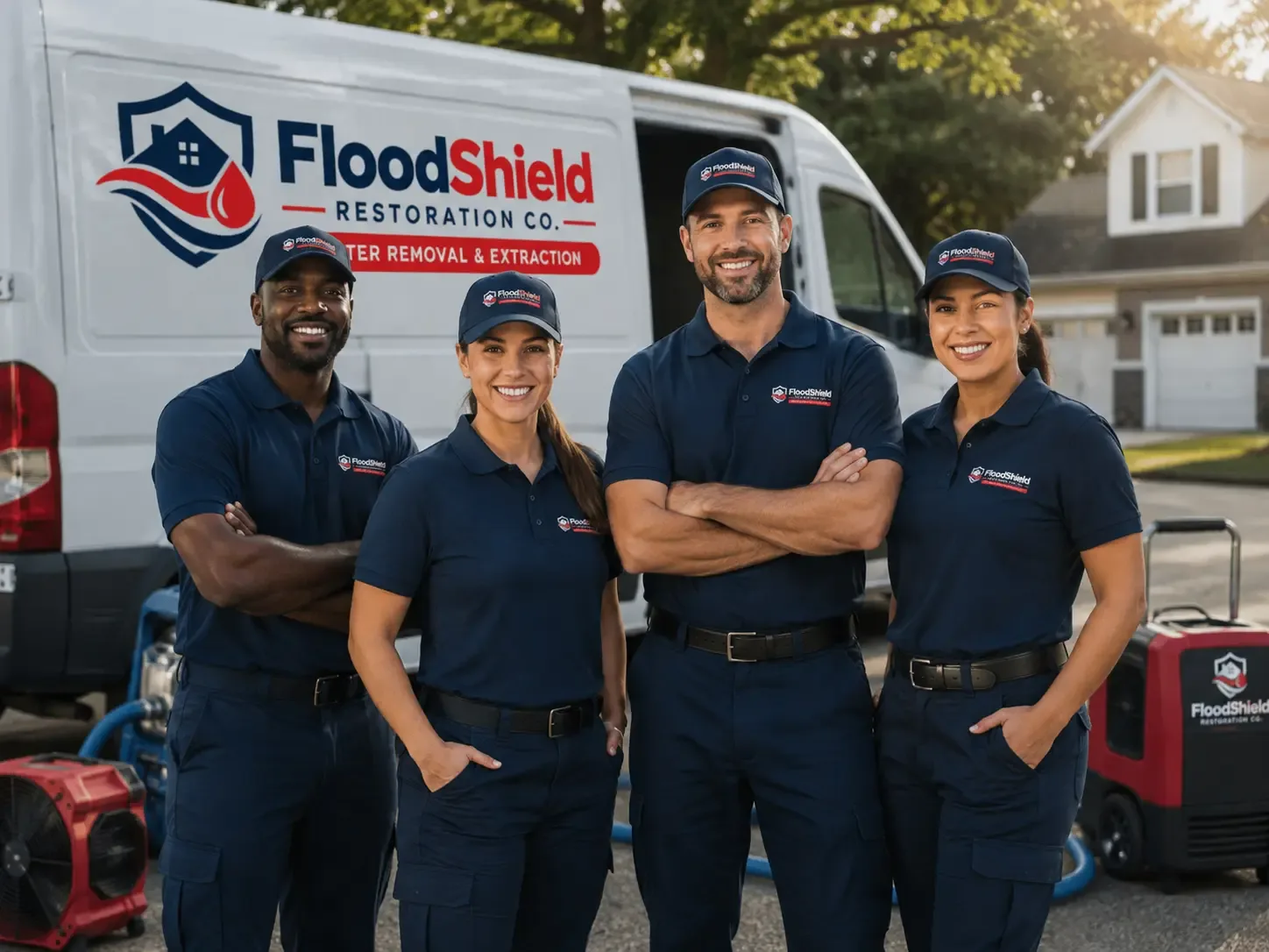 Flood Damage Restoration company in Lisbon, OH